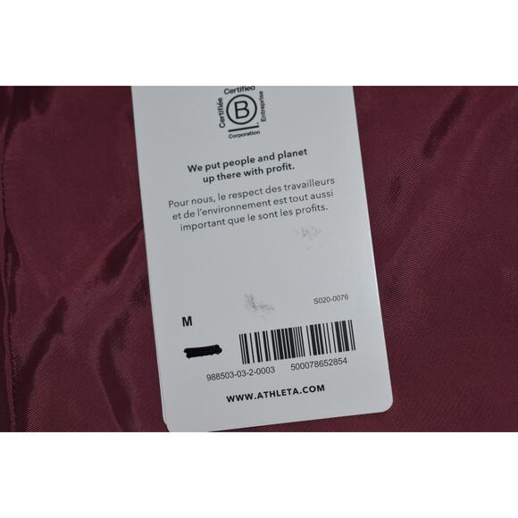 Athleta Casual Shorts Womens Size Medium Calm Cool Short Pinkish Purple NEW - Picture 5 of 12